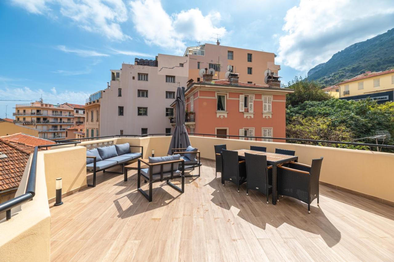 Apartament Superbe Penthouse Proche Monaco Grande Terrasse Beausoleil Zewnętrze zdjęcie