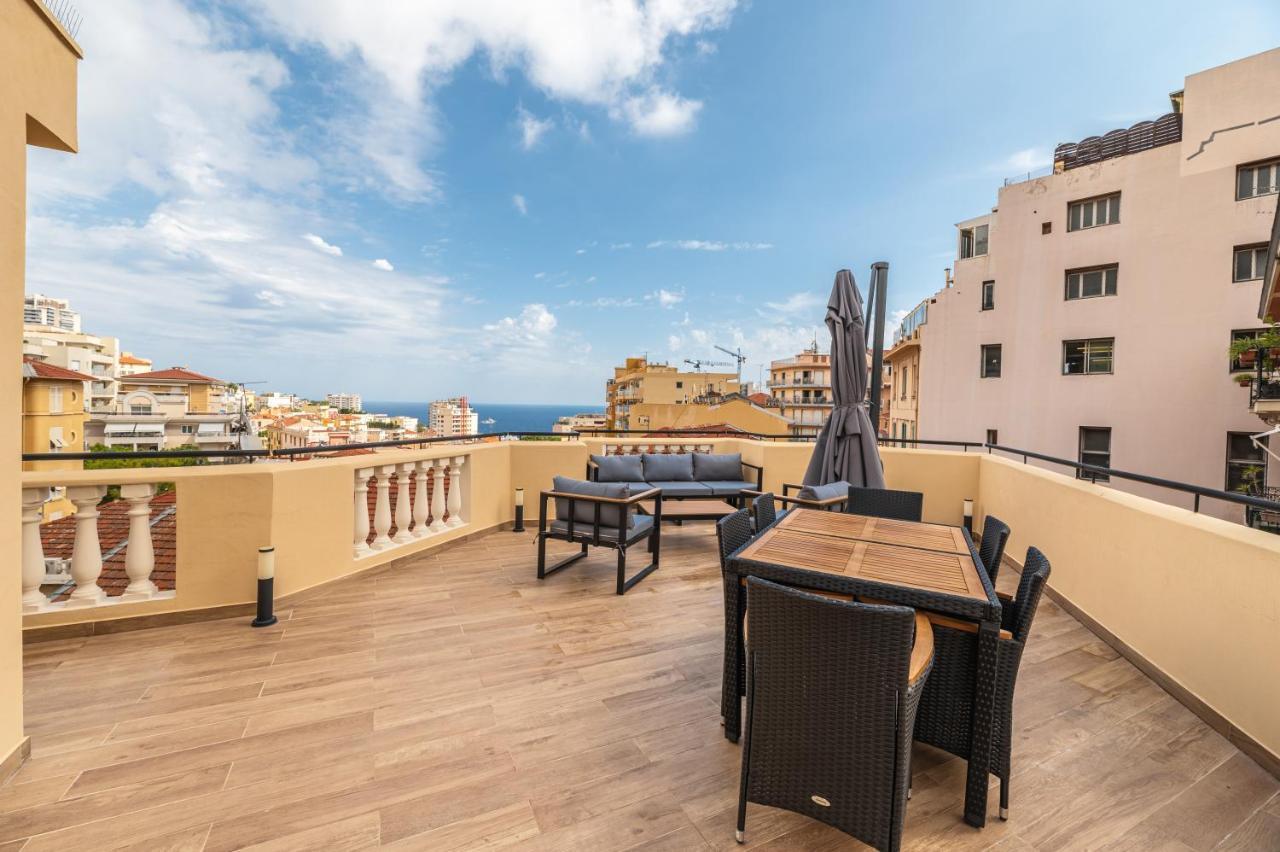 Apartament Superbe Penthouse Proche Monaco Grande Terrasse Beausoleil Zewnętrze zdjęcie